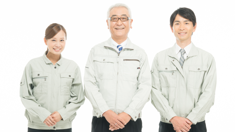 確かな技術を持つ職人が在籍